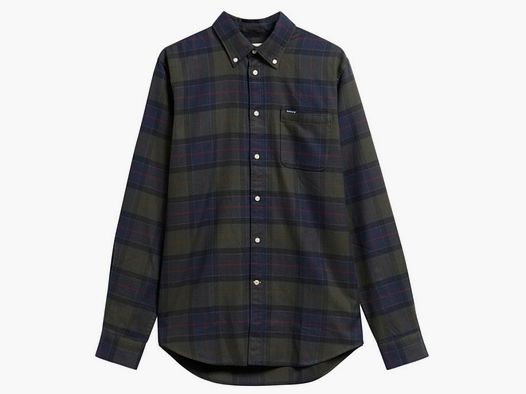 Barbour H-Hemd Keyloch | shadow classic tartan