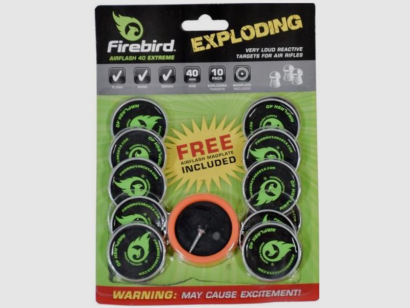 Firebird Targets Airflash 40 Extreme 40mm per carabina ad aria