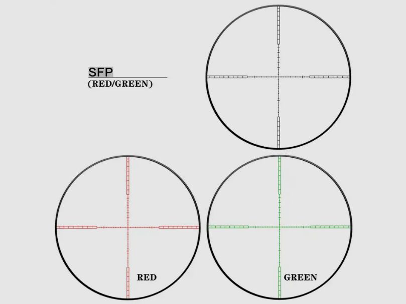 3-12x42 luneta celownicza, średnica rurki 25,4 mm z pokrętłem bocznym i uchwytem pierścieniowym