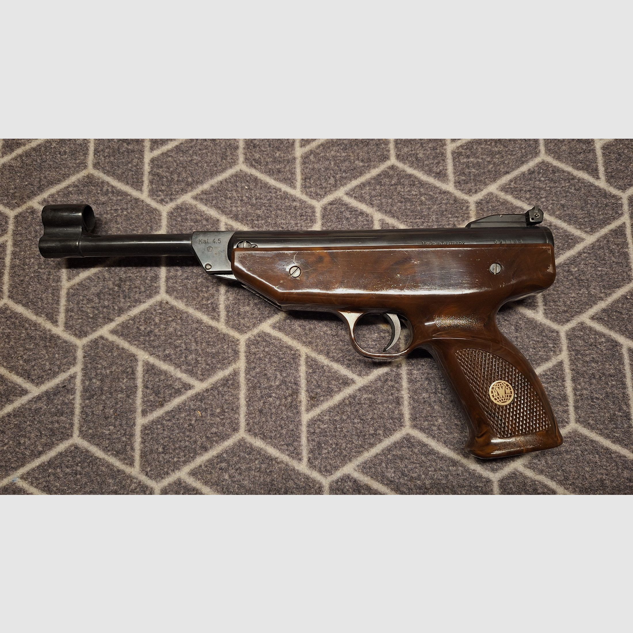 Weihrauch HW 70 pistolet à air comprimé 4,5 mm Diabolo