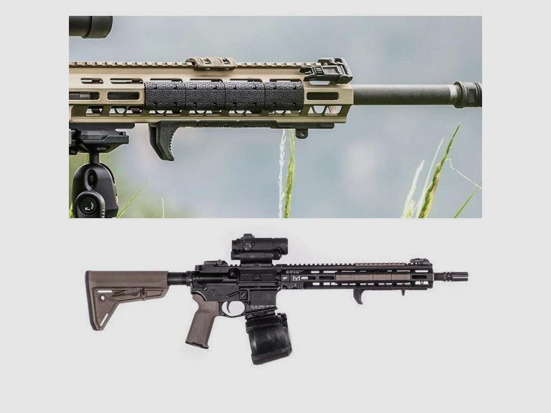 Couvres rail M-Lok T2 vert, image 4 sur 4
