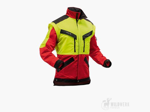 Pfanner KlimaAIR® Chaqueta Forestal, Color Rojo