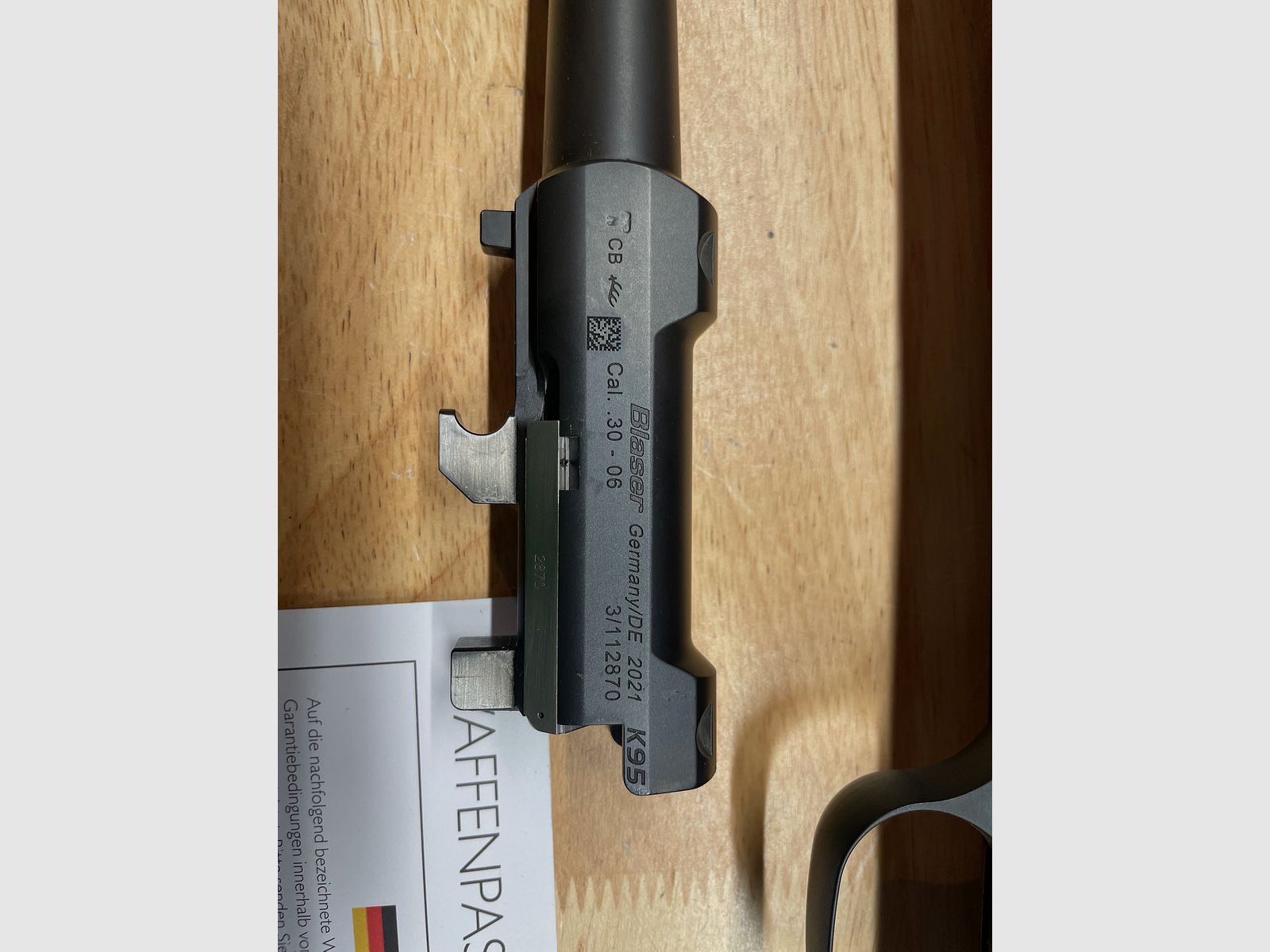 Wechsellauf K95 Stutzen 30.06 neu