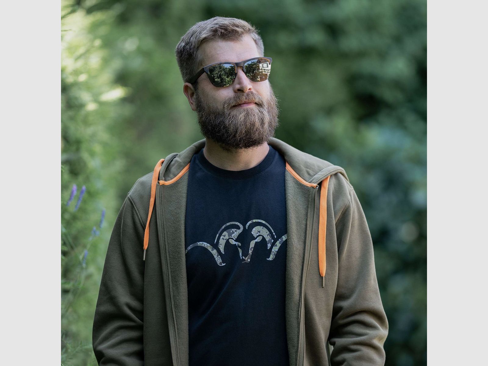 Blaser veste à capuche 23 verte, image 8 sur 9