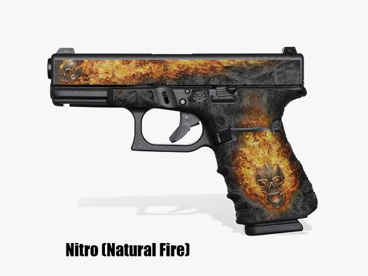 GRIP SHOWGUN Glock 17 Gen5 NITRO (Natural Fire)