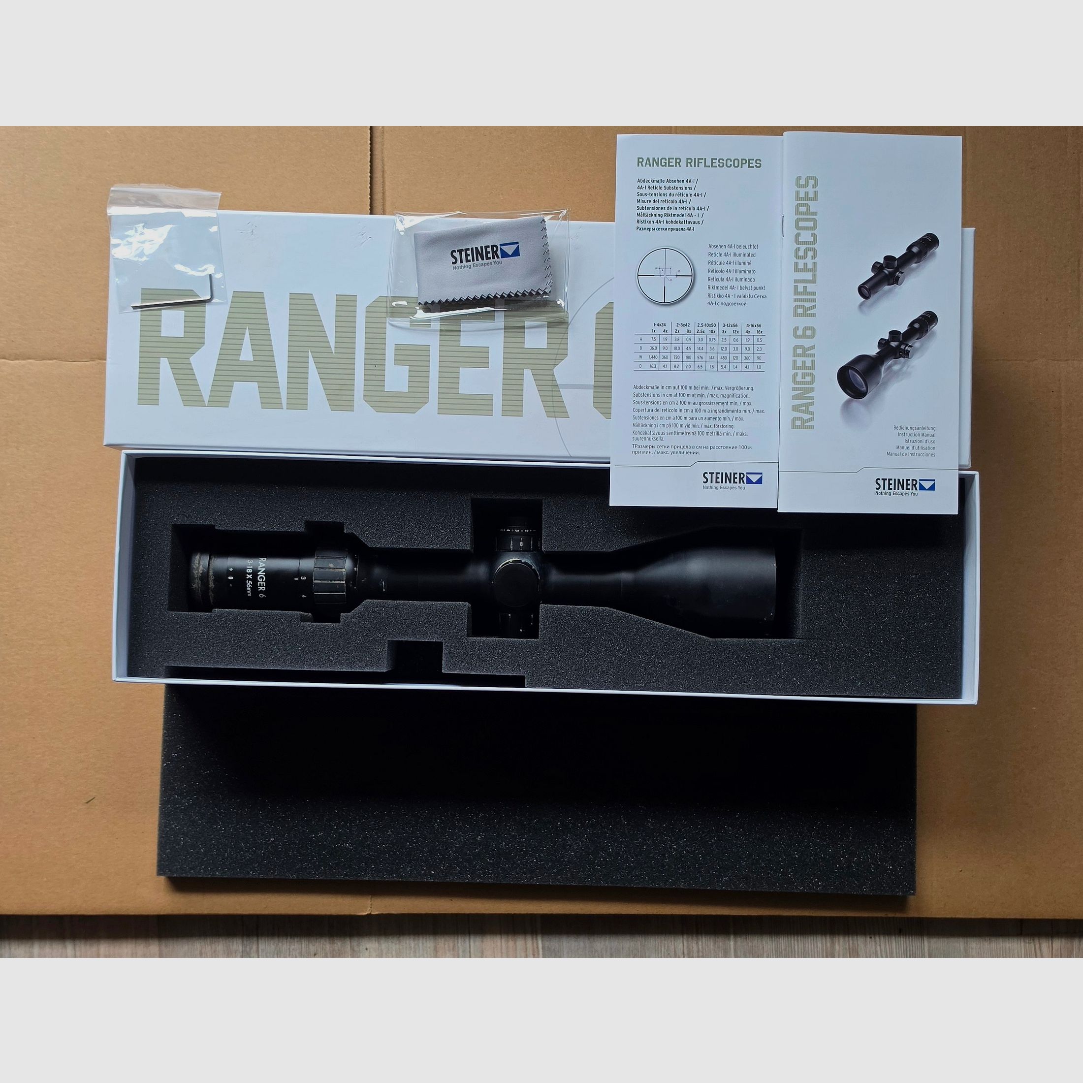 Steiner Ranger 6 3-18x56