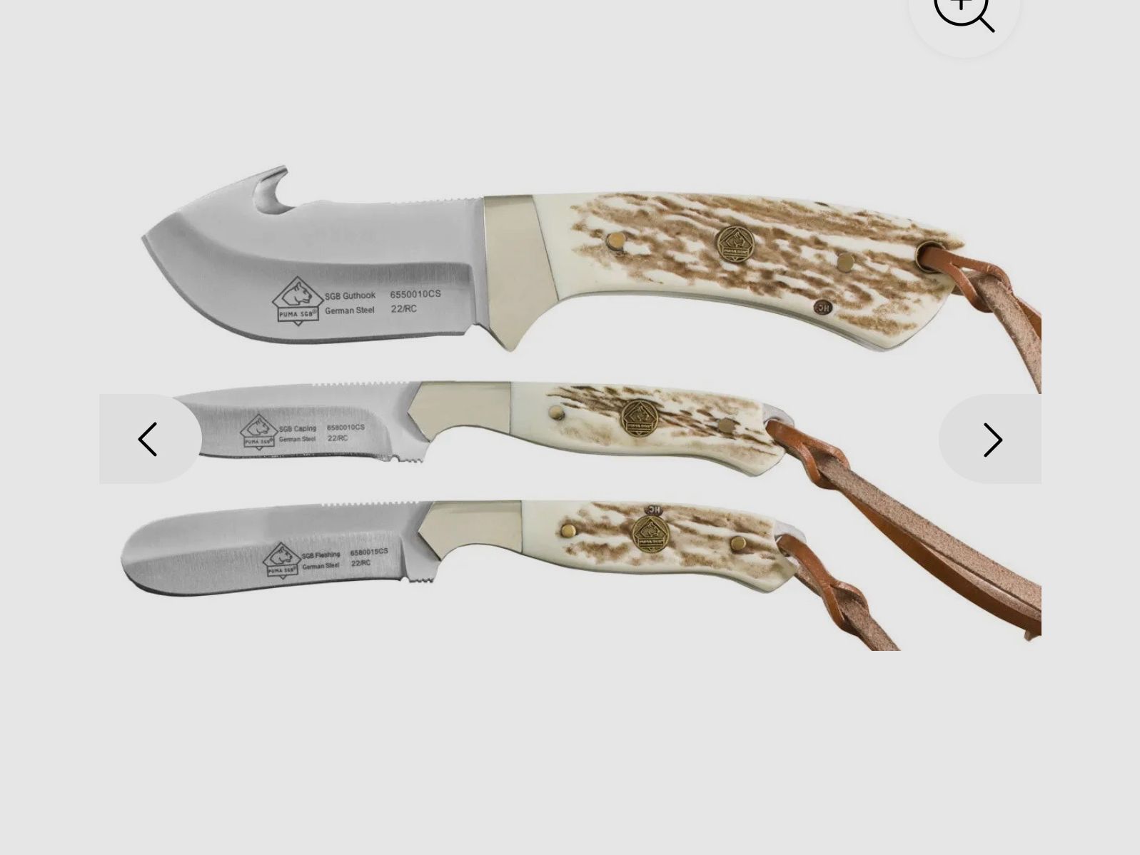 PUMA SGB TrophyCare zestaw noży myśliwskich 6583000CS