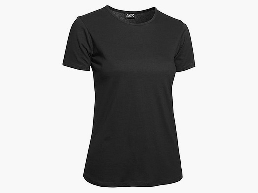 Clique Basic T-Shirt Damskie Czarne - S