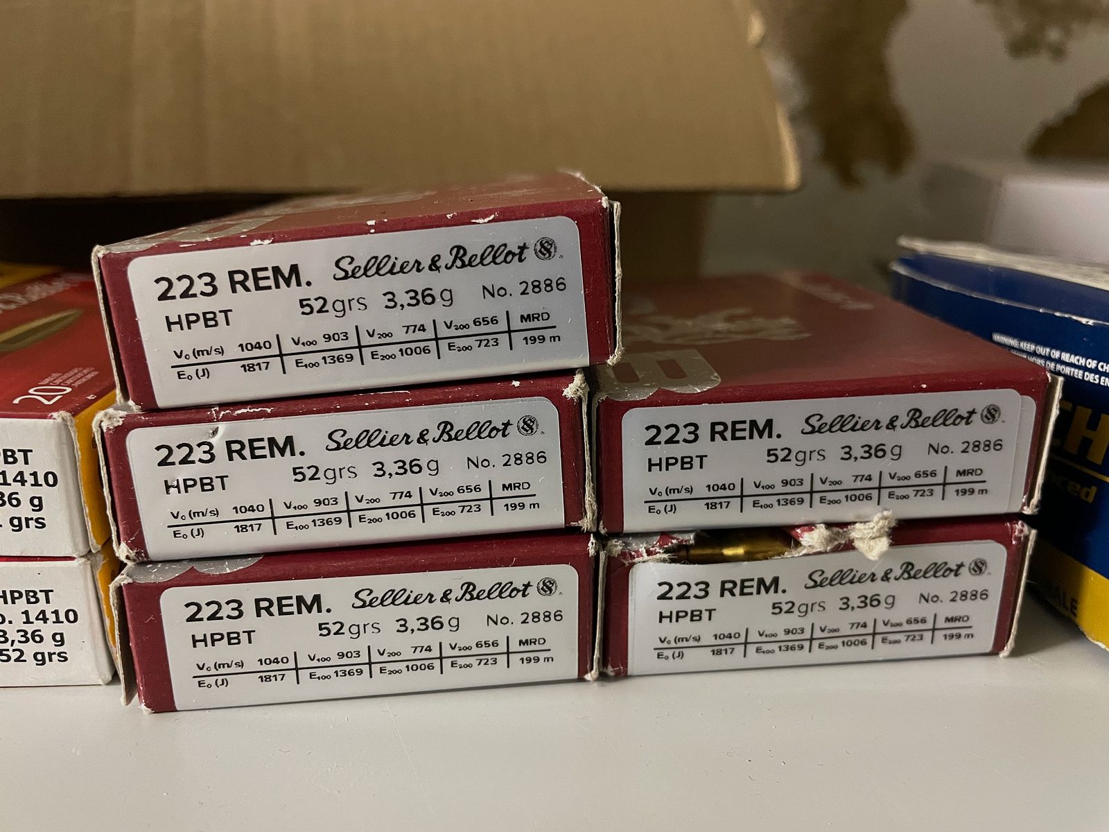 223 Rem Munition 326 Schuss für Jagd und Sport  (Sako, S&B, Magtech)
