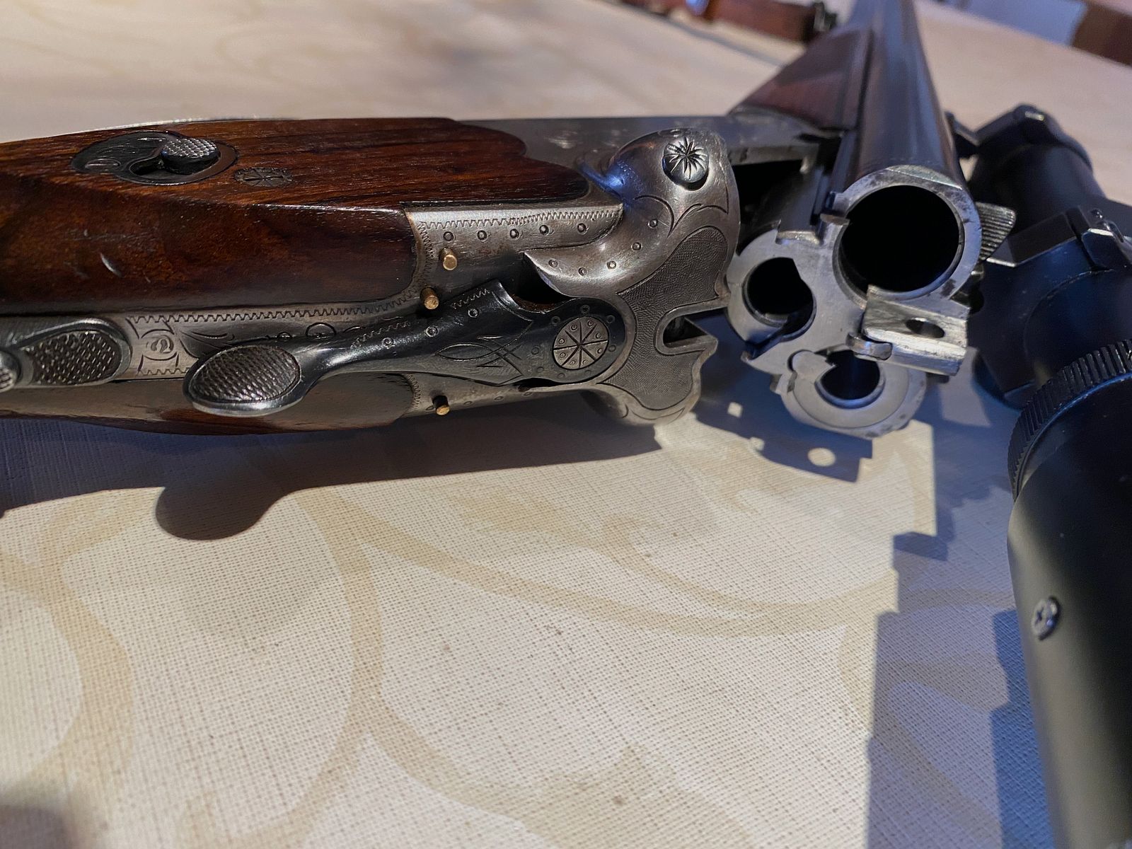For sale: Drilling Gebrüder Merkel Suhl Model 32, Serial No. 976844, manufactured in 1976