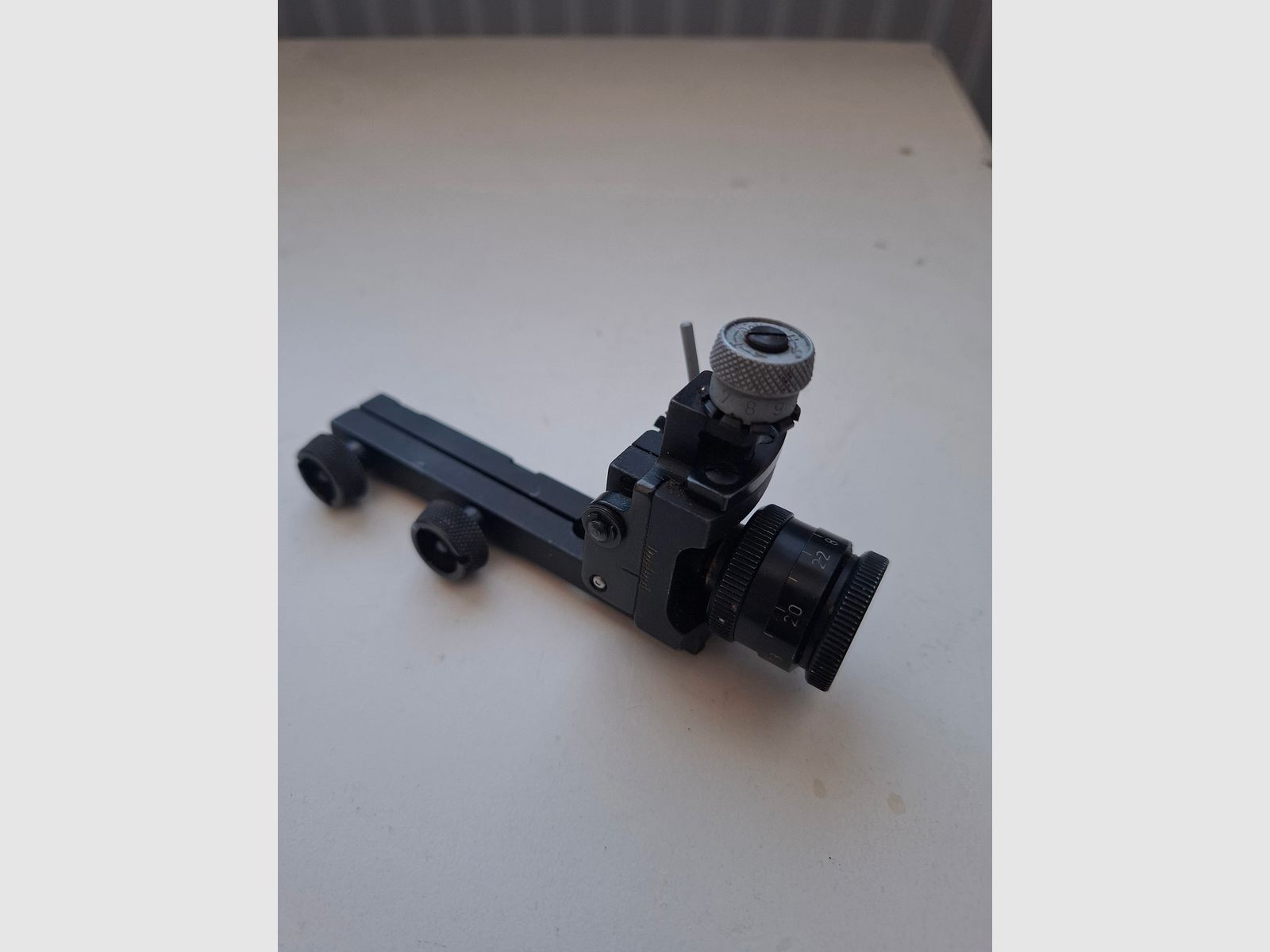 Anschütz Diopter 6705 plus Gehmann Irisblende 8-22 Diopterscheibe D75 Diopterblende