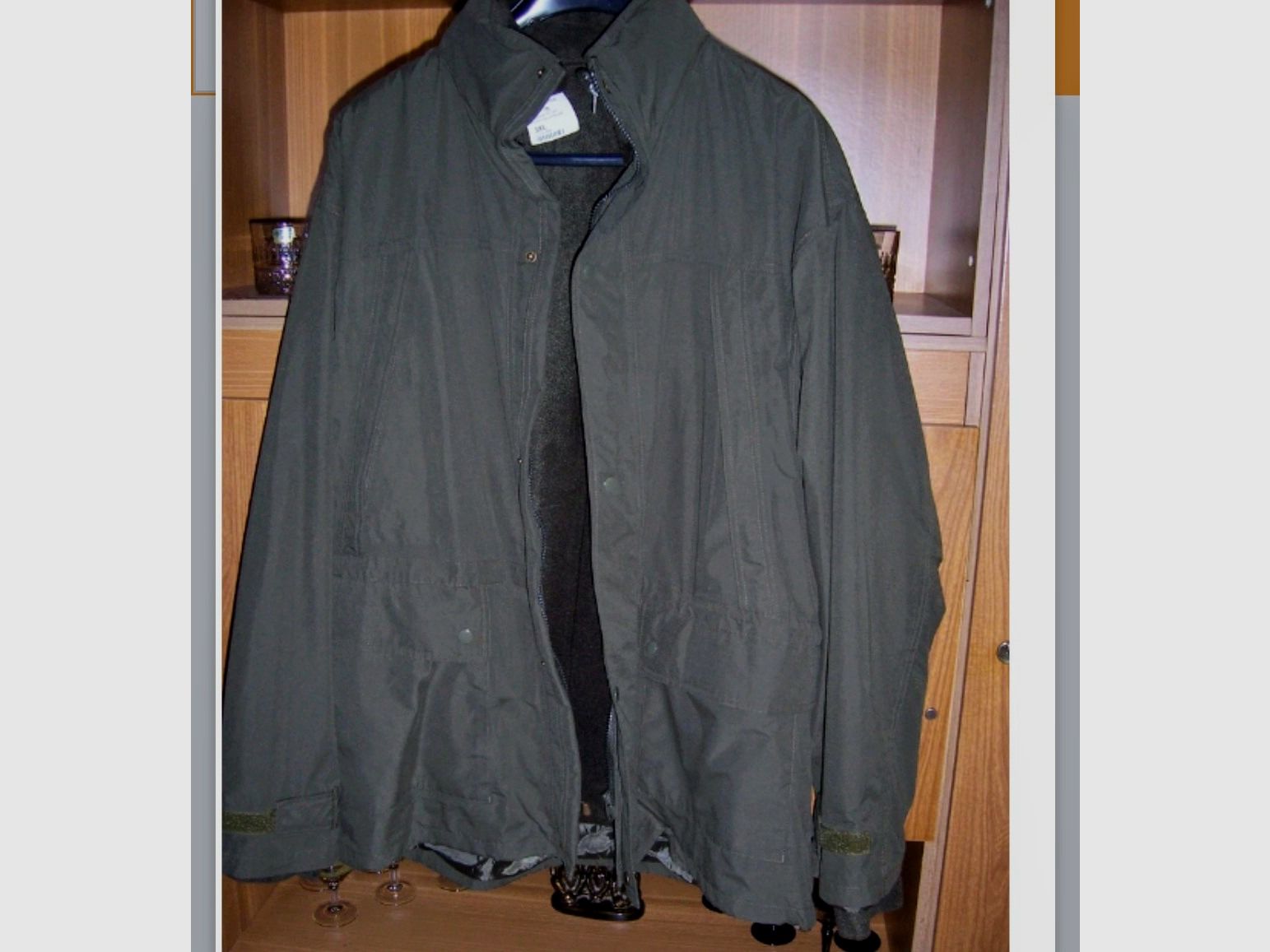 Parforce all-season hunting jacket, men's, size XXXL, new