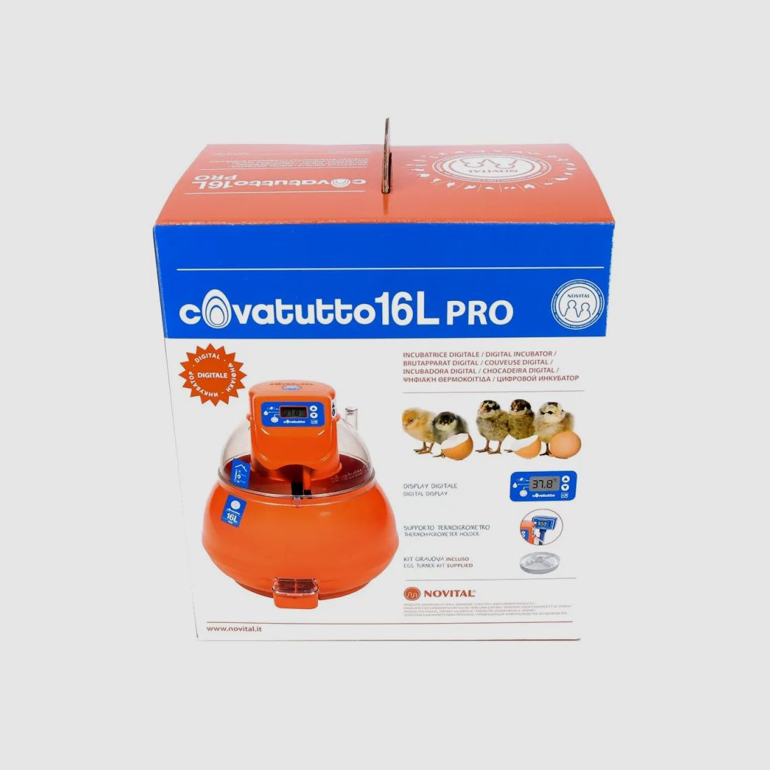 Automatische Brutmaschine Novital Covatutto 16L Pro, Bild 5 von 25