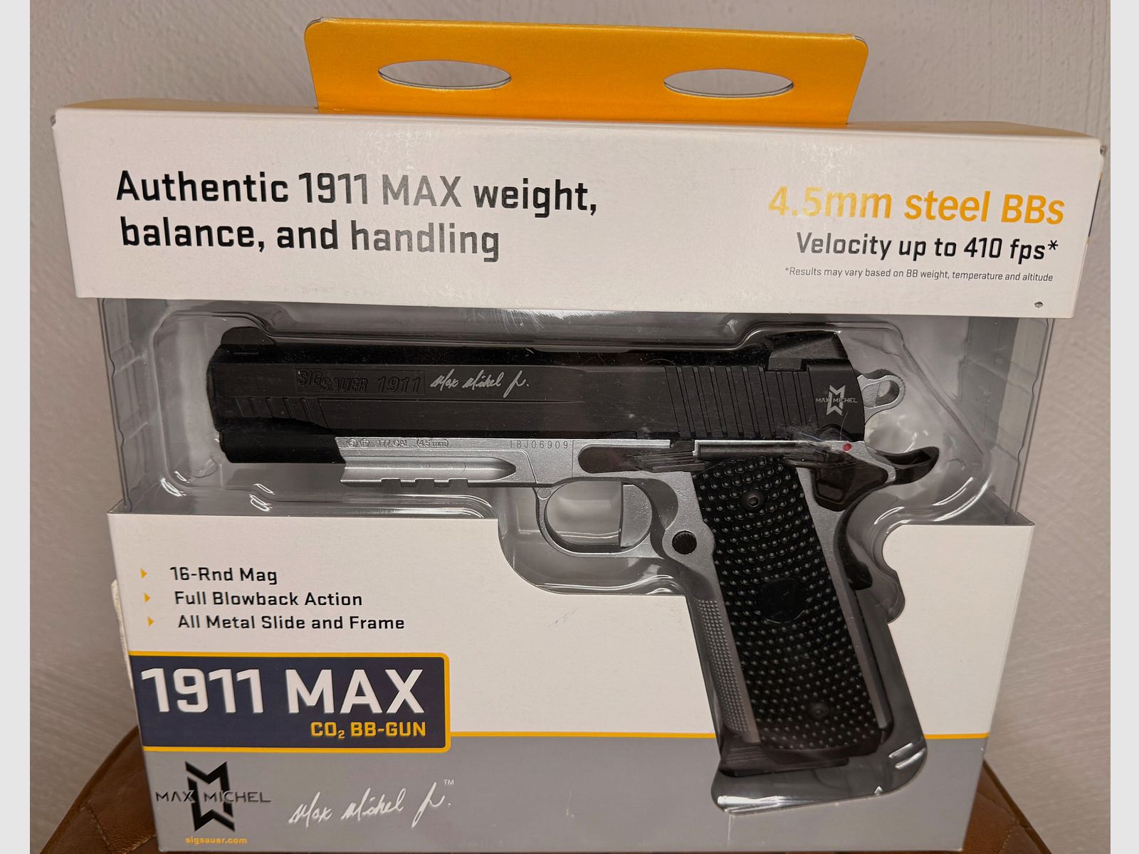 Sig Sauer 1911 Max Michel 4,5mm