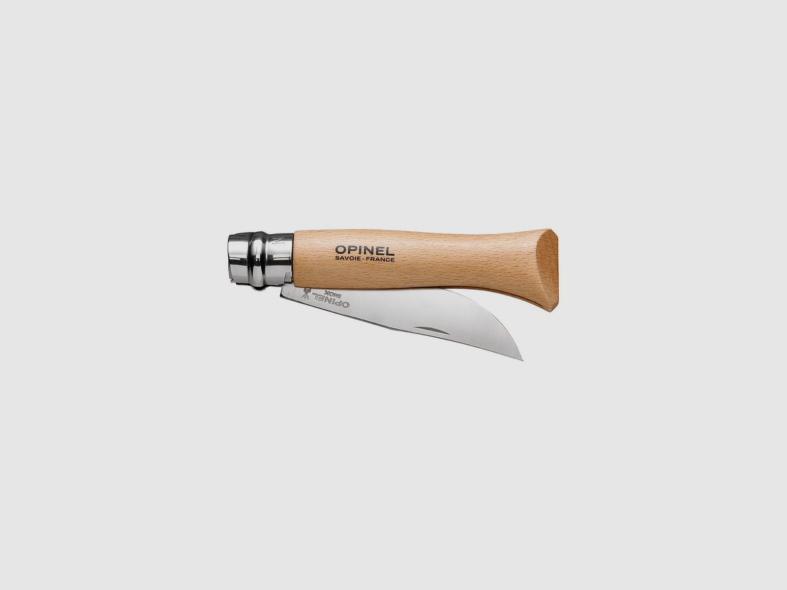Coltello Opinel 09 lama inox manico faggio, immagine 2 di 2