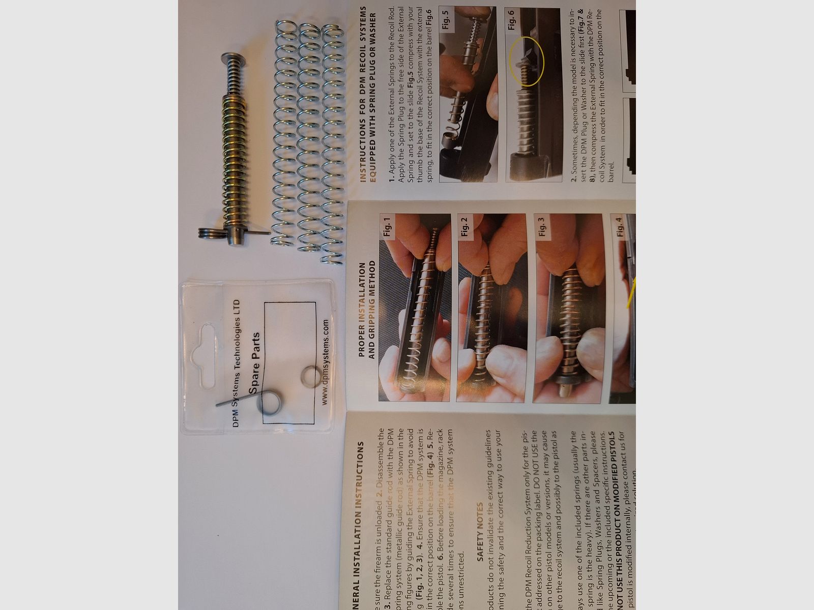 HK SFP9 DPM Systems Recoil Reduction Rückstoßdämpfung