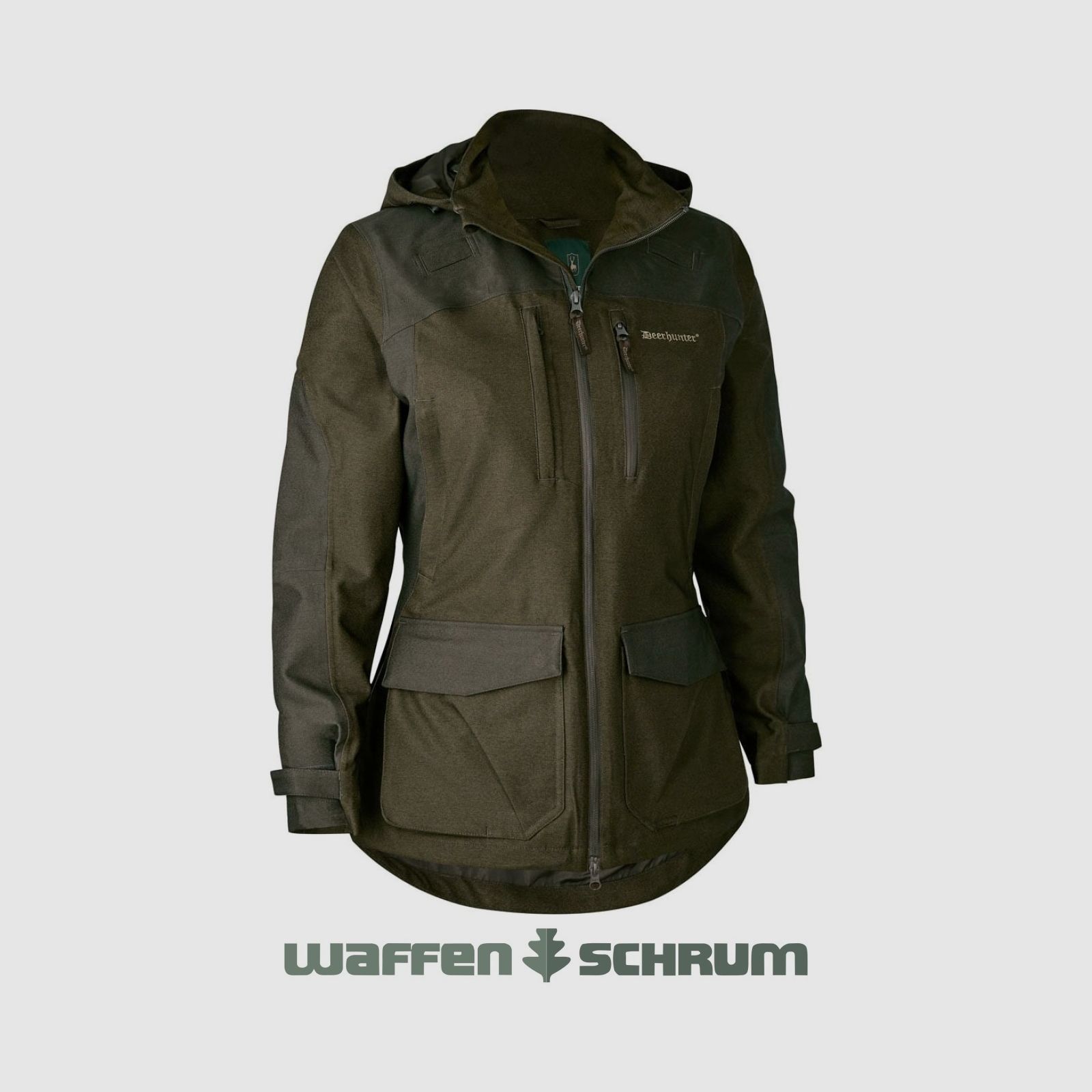 Deerhunter Jacke Chasse Olive Night melange