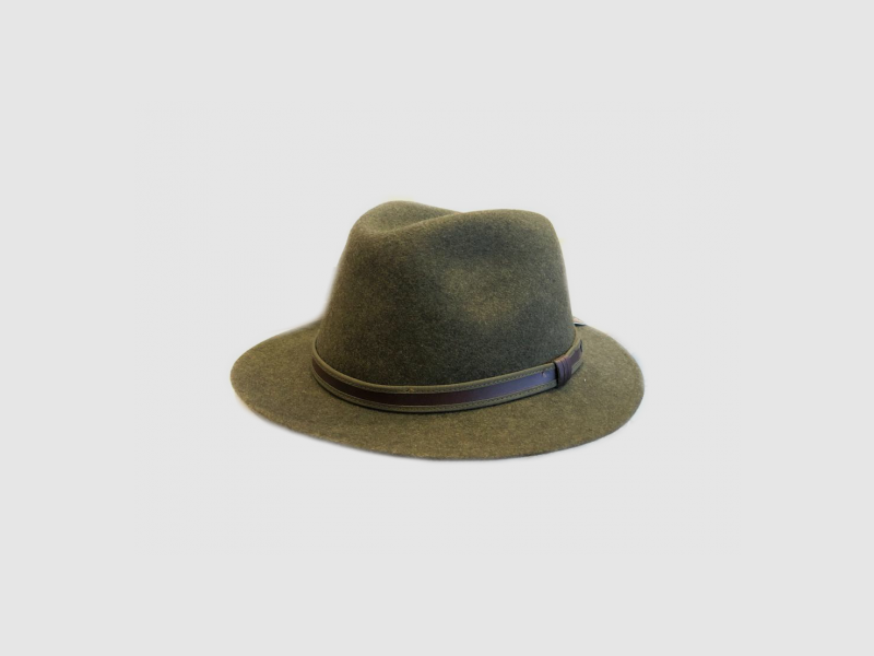 Lodenhut Rollhut oliv-meliert | Garnitur 1715, Bild 1 von 2