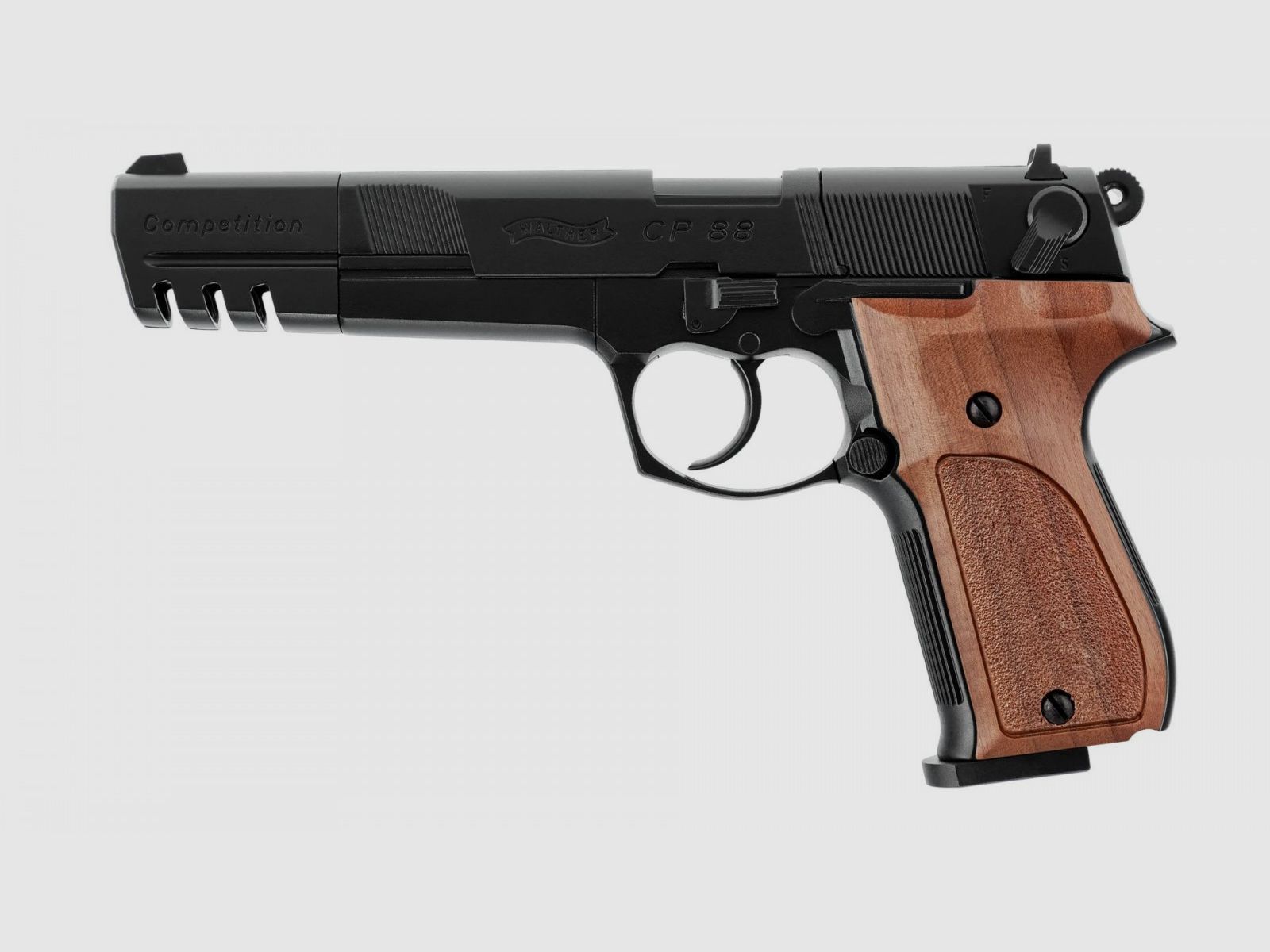 Walther CP88 Competition - nero / calcio in legno, immagine 1 di 5