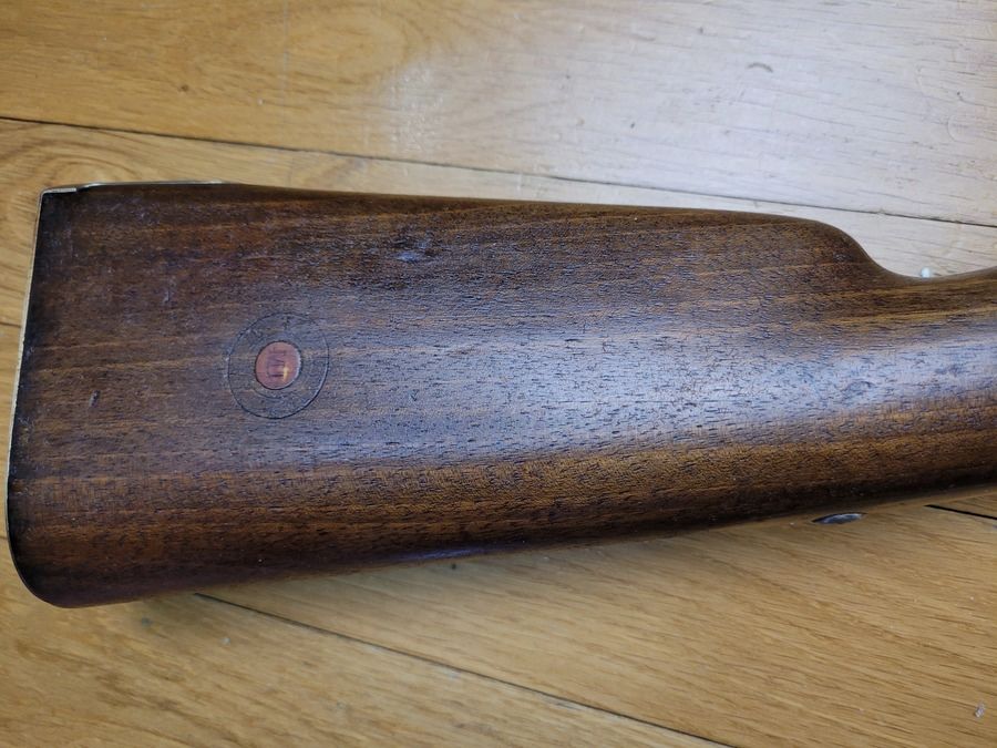 Wunderschönes Gewehr der Gardegrenadiere Modell 1854 – schöner Lauf – schöne Markierungen und Stempel – 1. Herstellungsjahr Saint-Étienne – eines der 7000 überlebenden nicht gekürzten (im Inventar von 1863!) – TBE +, Bild 3 von 28