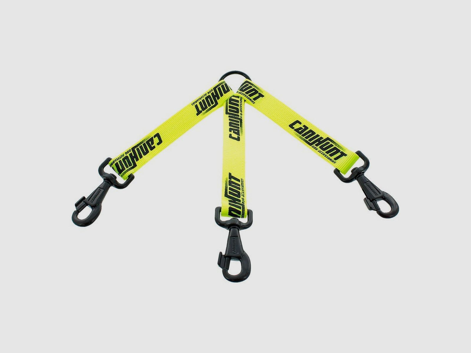 Flachadapter HUNTER - Polyester - 3 Karabiner Canihunt, Bild 1 von 2