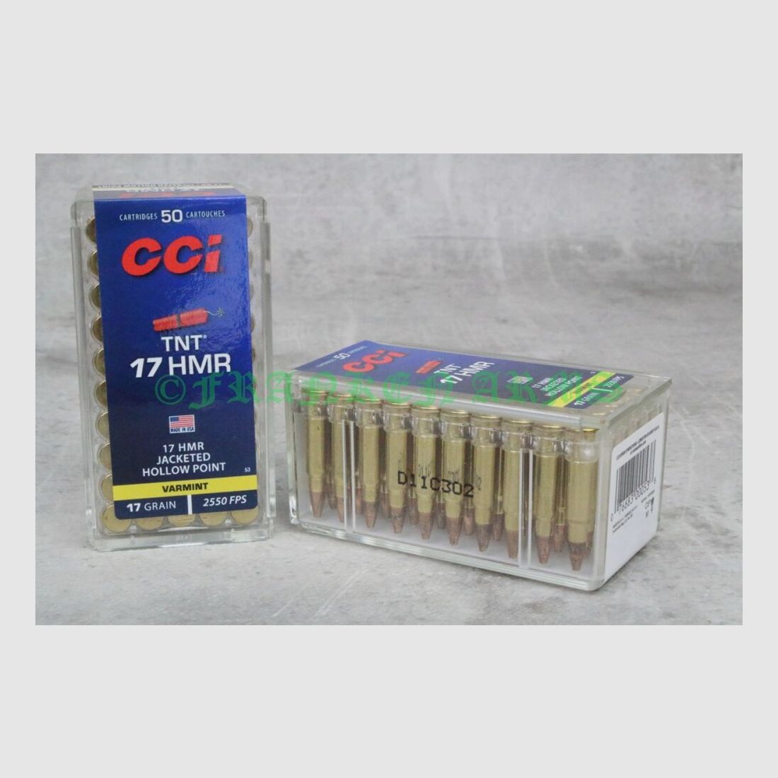 CCI .17HMR TNT 17gr. 1,1g 50Stück Staffelpreise