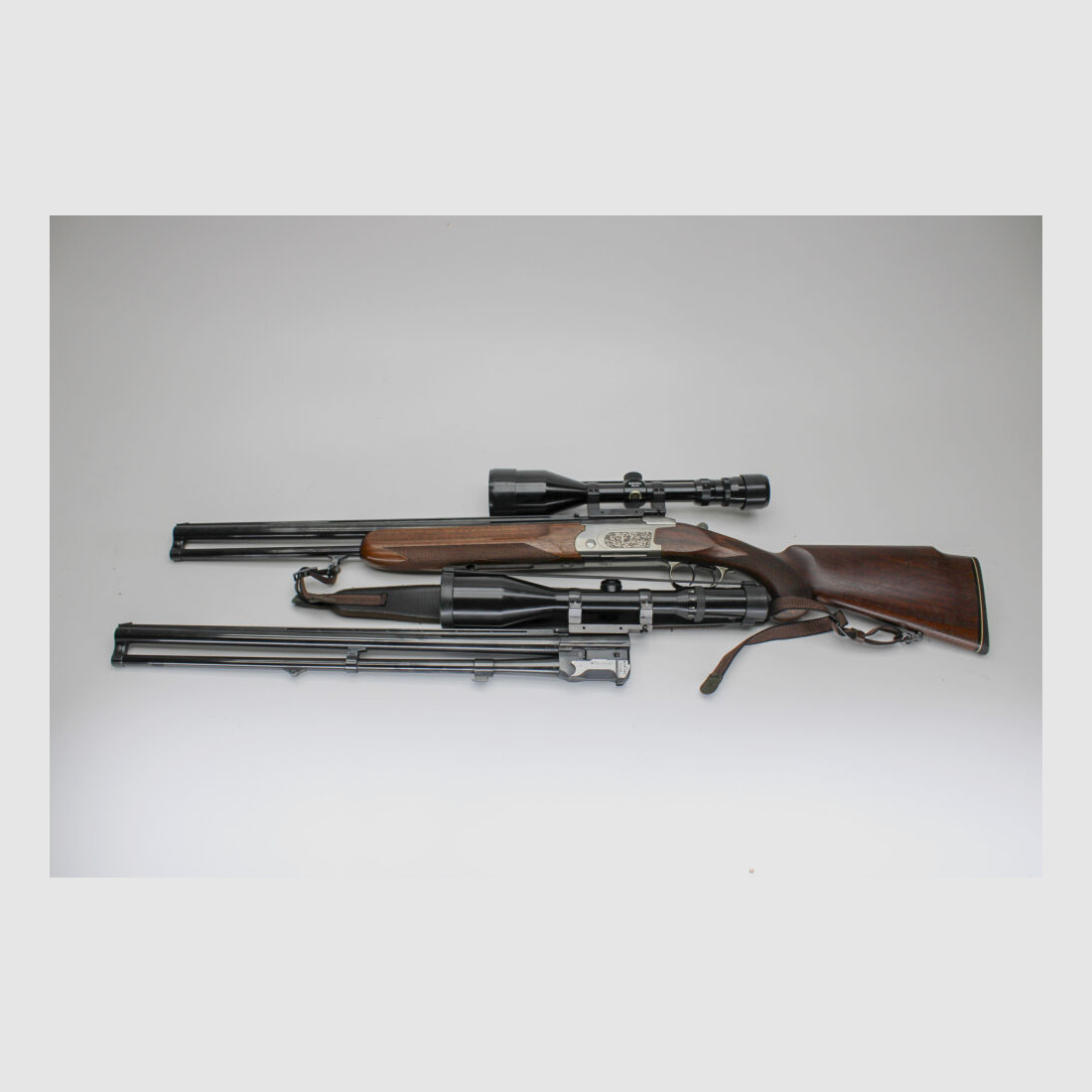 BBF BDB Over and Under Combination Rifle Tikka 512S Cal. 12/70 + .222Rem + .222Rem;12/70