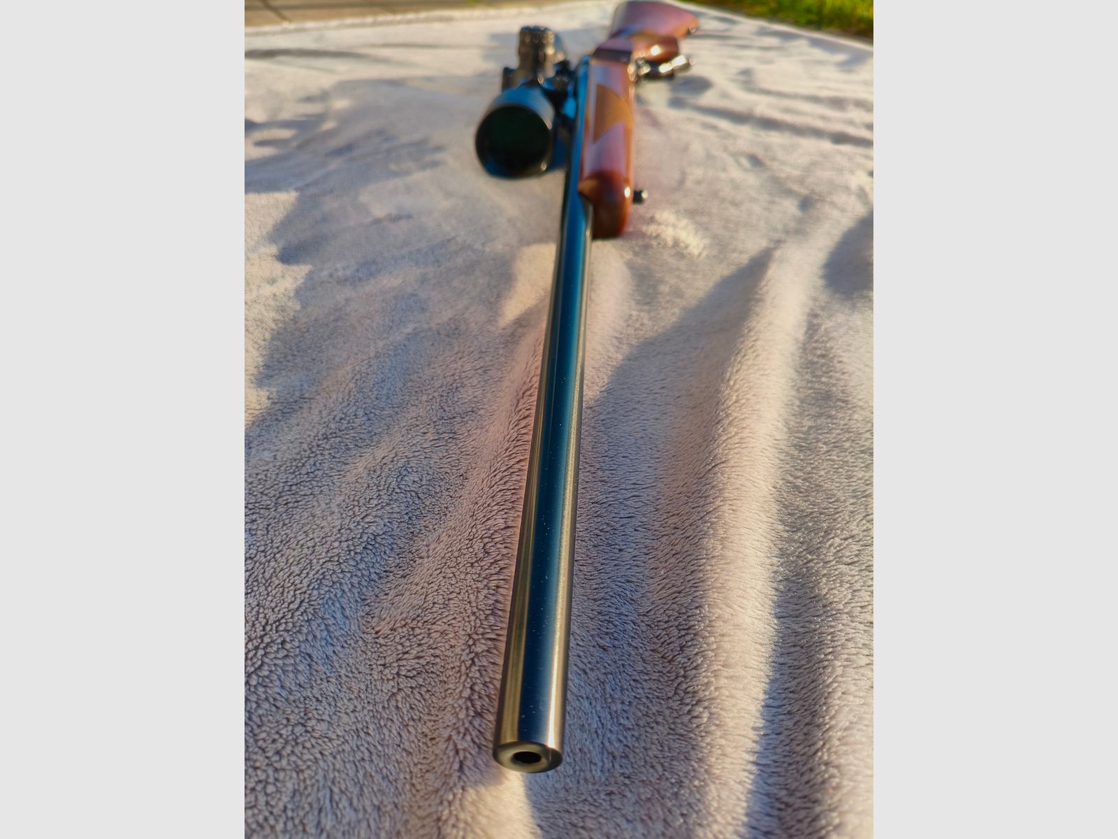 BLOCKBÜCHSE RUGER #1 (No. 1) .243 WIN Komplettpaket mit MEOPTA 3-15x50