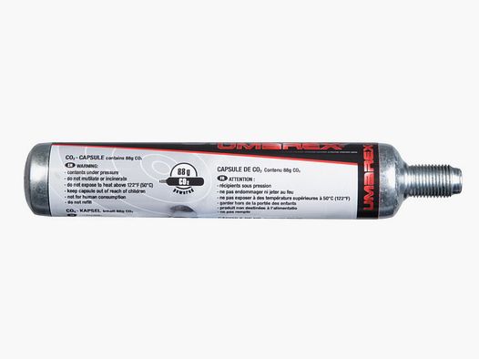 Cartucho Umarex con dióxido de carbono 88g
