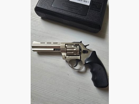 Ekol Viper 4,5 Zoll Vernickelt Schreckschussrevolver 