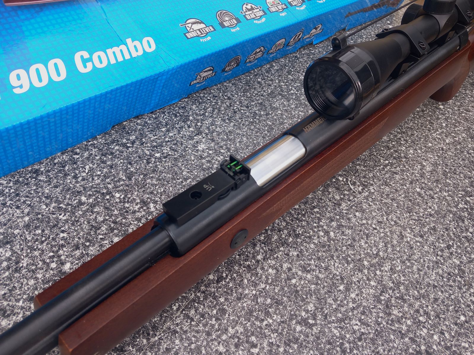 LG Hämmerli Hunter Force 900 Combo  C F 4,5mm 