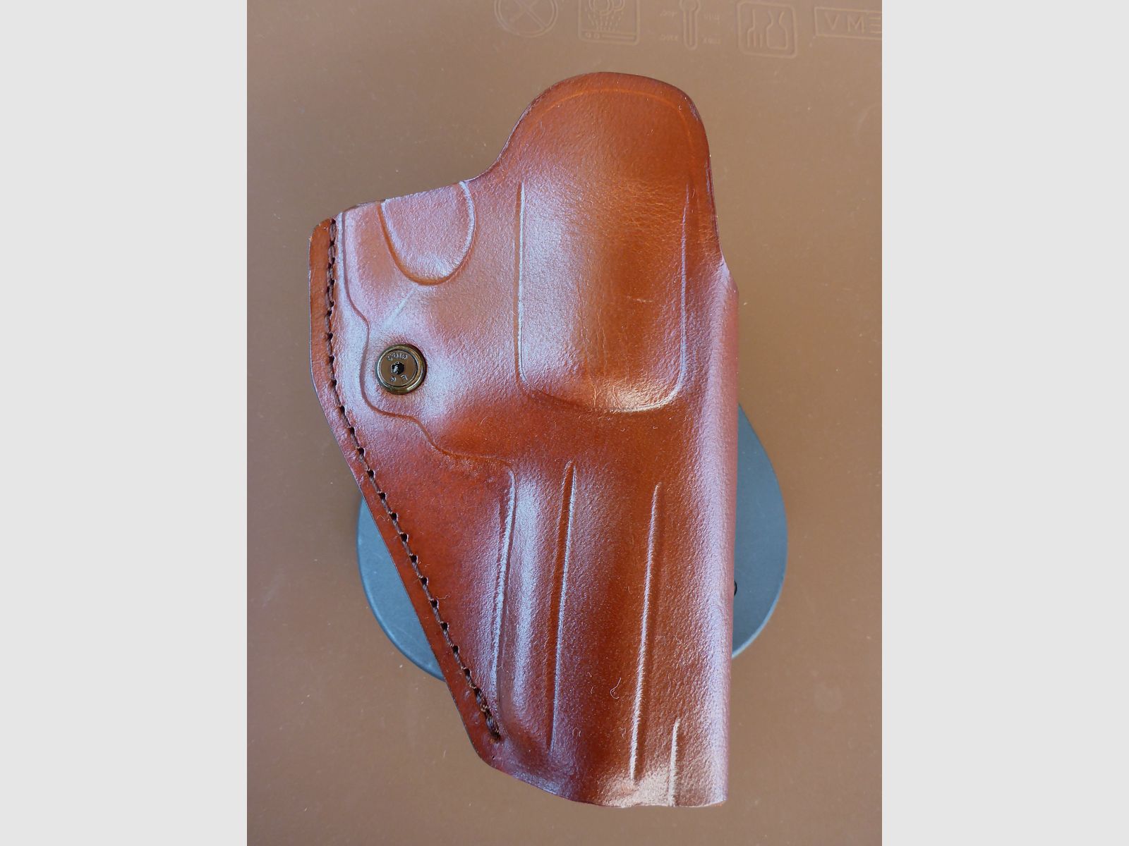 Paddle Holster per Ruger SP101, 3", adatto anche per lunghezze di canna più corte.