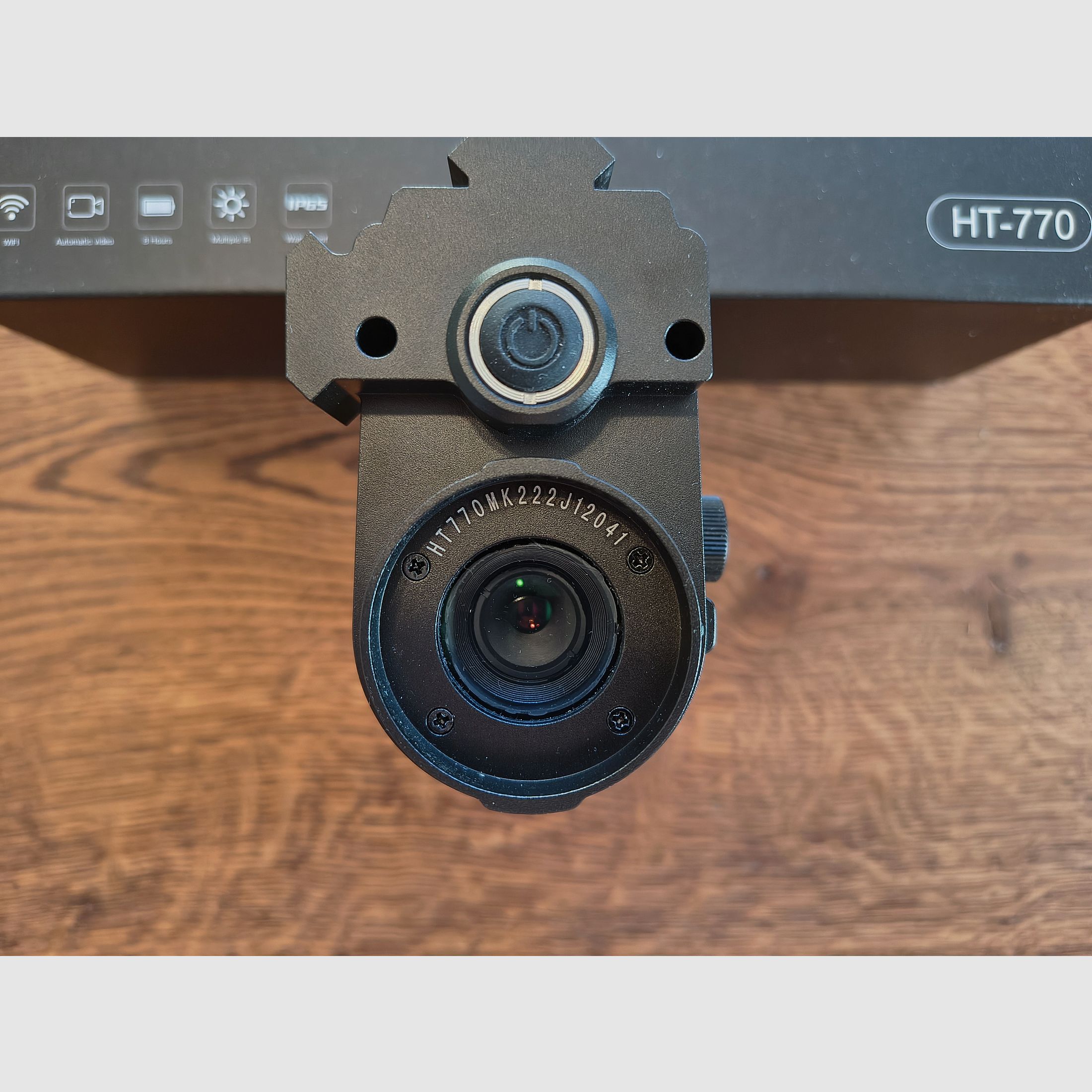 Sytong HT-770 (y compris adaptateur universel) + 850 nm projecteur infrarouge (y compris montage)