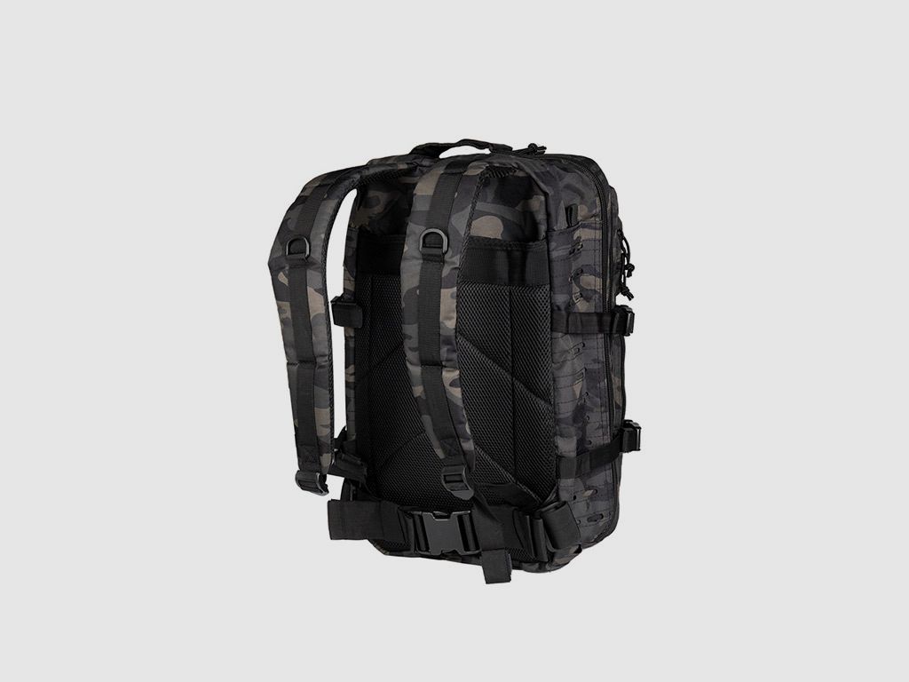 Rucksack Mil Tec US Assault Pack LG Laser Cut dark camo 51 x 29 x 28 cm 36 Liter Polyester