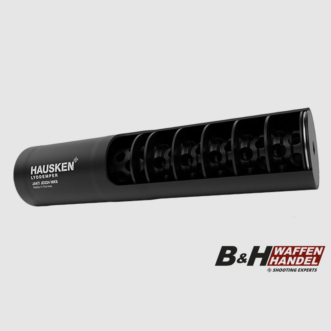 Hausken Jakt JD224 MKII silencer up to .30