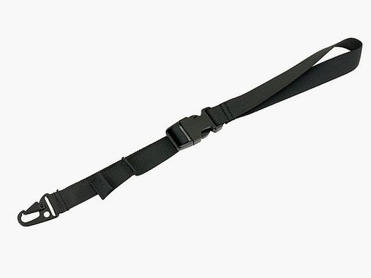 Simple 1-Point Sling w/Hook - Black
