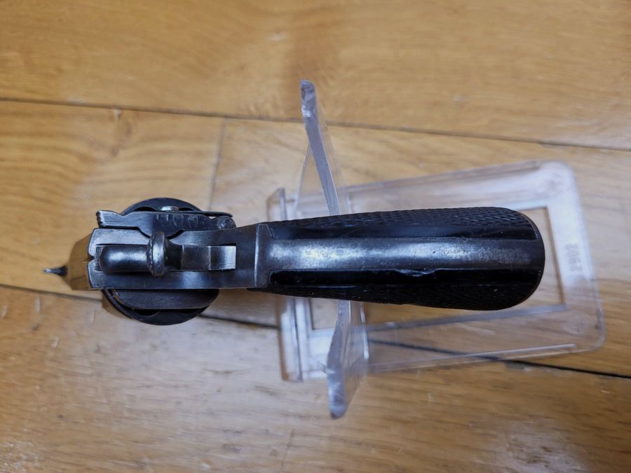 Revolver Typ Modell 1887 Miniatur (!) – Kal. .320 – Perkussion – sechs Schuss – Saint-Étienne von Lamure und Gidrol – sehr guter Zustand, Bild 13 von 20
