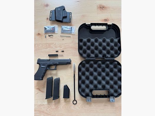 Glock 34 Gen4 9x19 9mm Luger inkl. ZEV Tuning Abzugskit und OVP