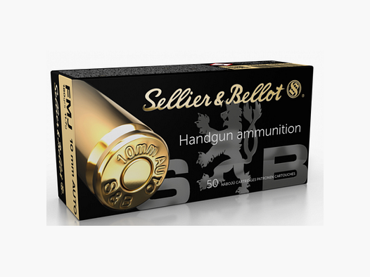 10 mm Auto S&B FMJ 180gr VE50