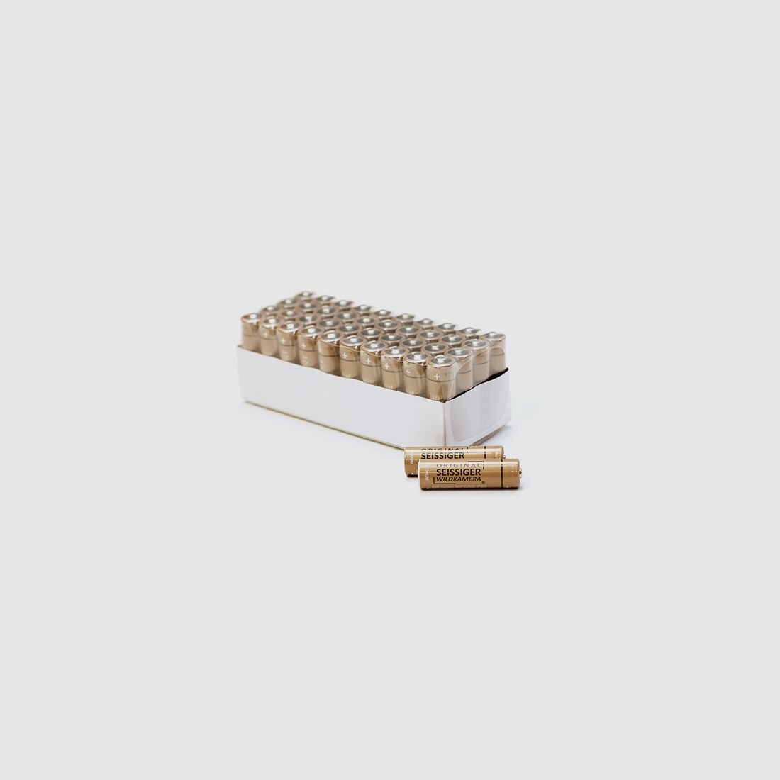 Thirty-six lithium batteries 40-piece advantage pack