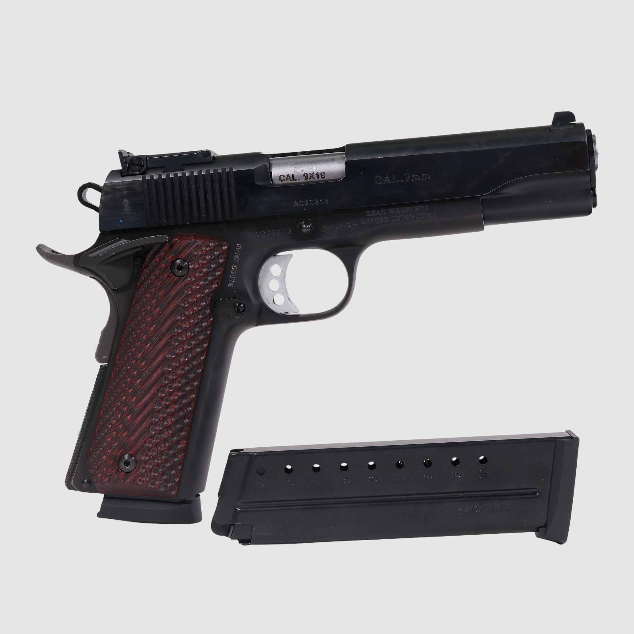 Pistole ||Tanfoglio Witness 1911 Custom (Vorführwaffe), Kaliber 9mmLuger