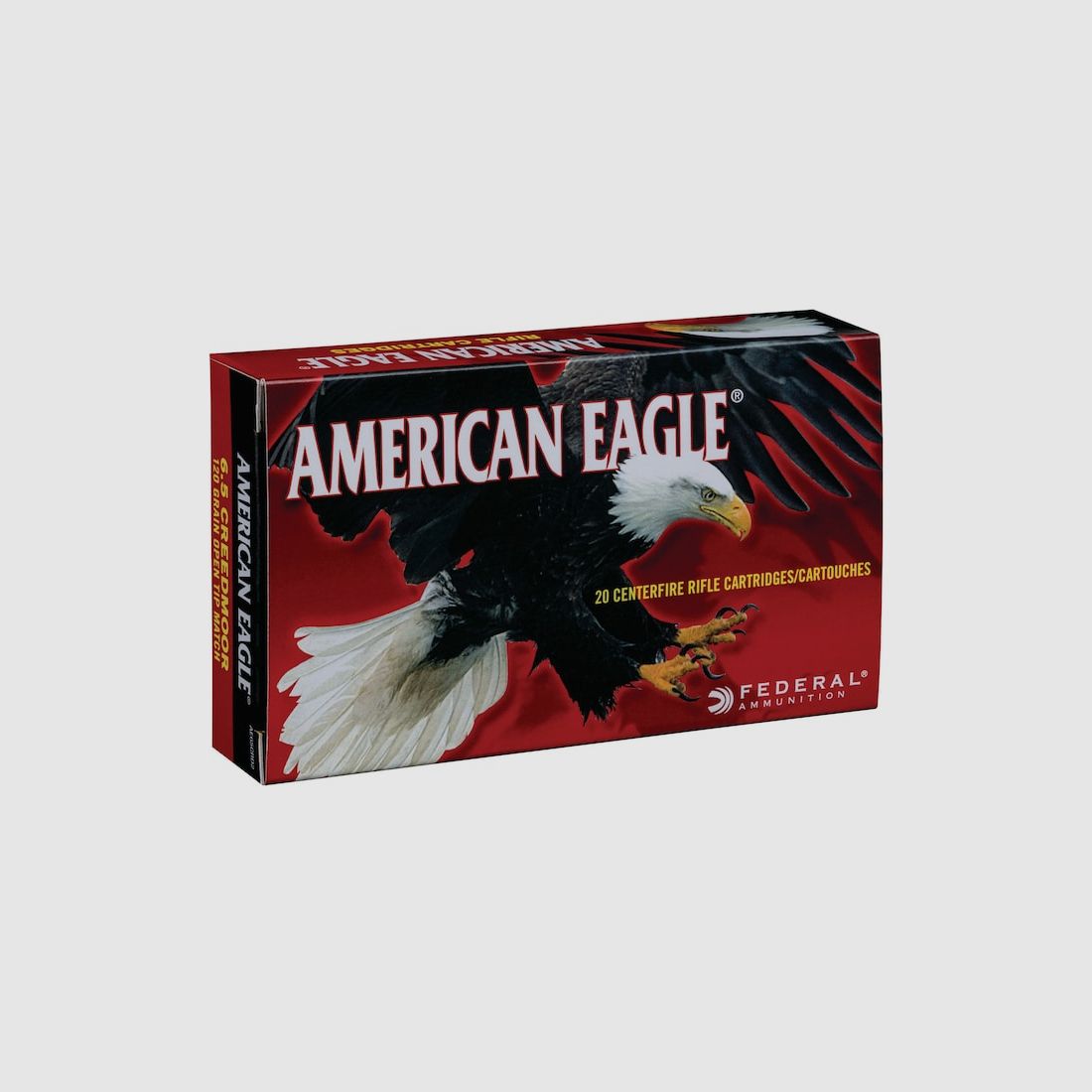 Federal American Eagle 6,5mm Creedmoor 120GR OTM 20 Patronen