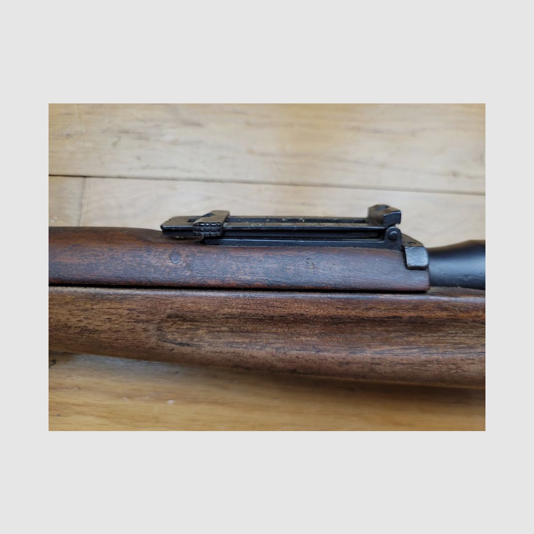 Venerabler kleiner österreichischer Mousqueton M95/30 – rechambered 6,5x57R – ohne Sicherungsanordnung – klassische Mannlicher Clips – Arsenal von Budapest – Kategorie D2, Bild 21 von 23