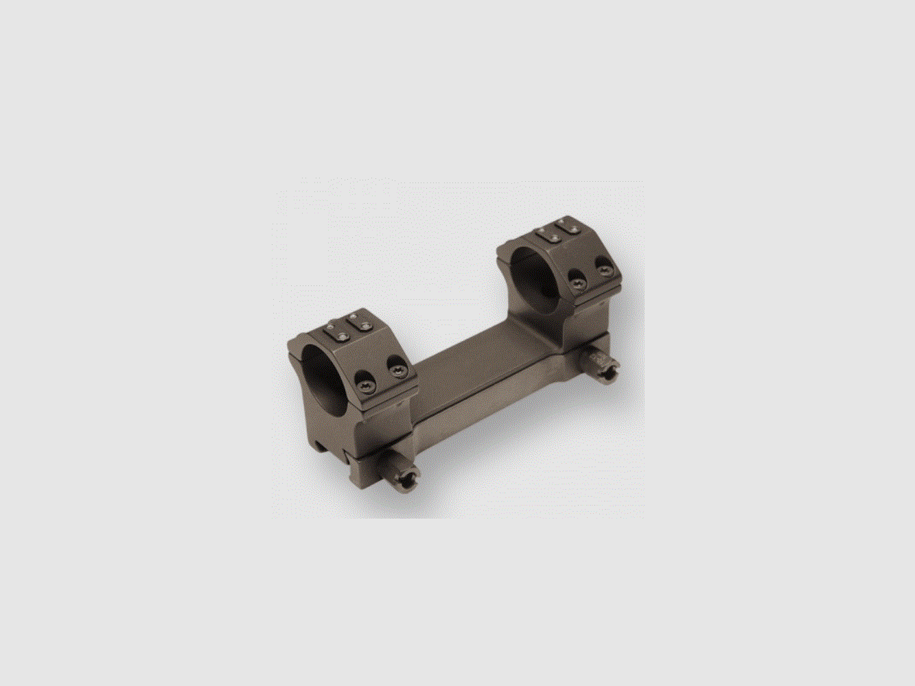 ERATAC block mount, Ø34mm, without cant, Picatinny, attachment with hex nut