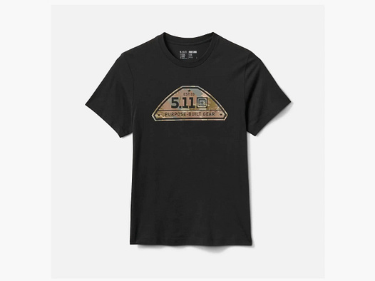 5.11 Tactical T-Shirt Camo Crest - L Mężczyźni