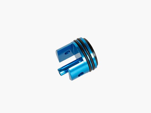 Cabeza de cilindro de aluminio CNC sellada al aire doble V2/V3, azul (SA)