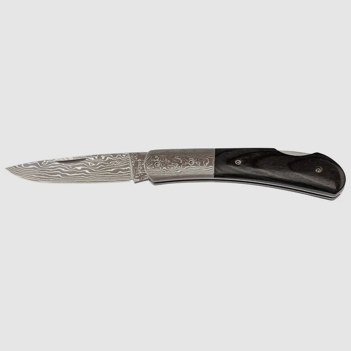 PUMA TEC pocket knife damask, pakkawood