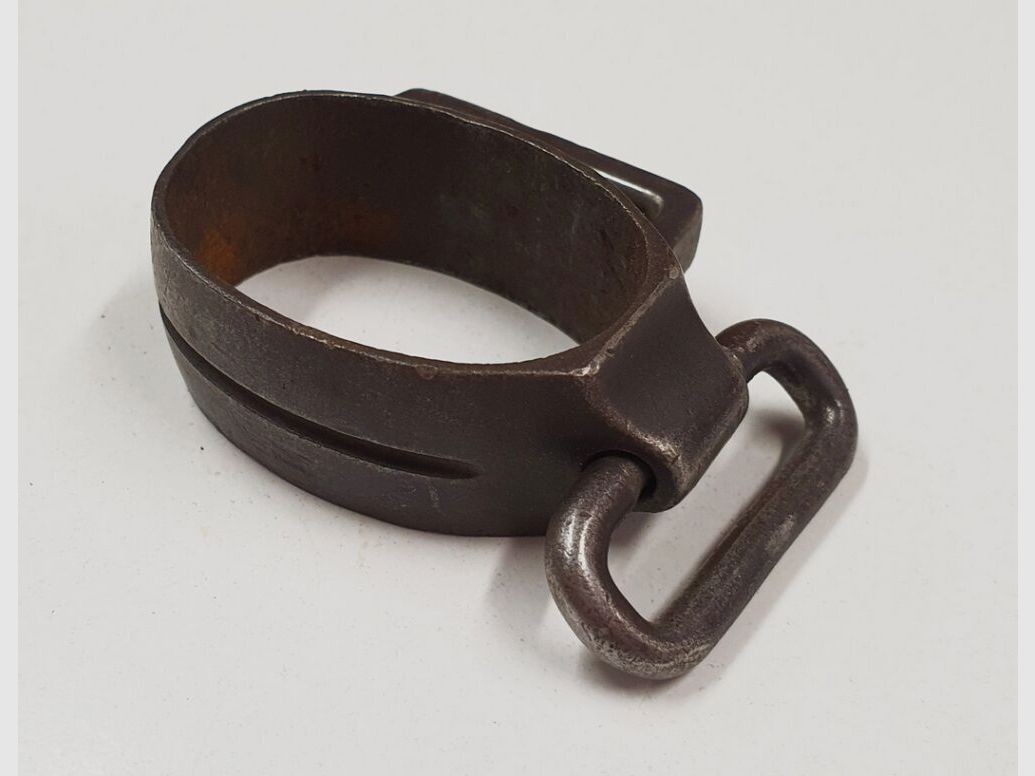 original MAUSER K98 lower ring, Portugal contract, partially with Wehrmacht acceptance stamp