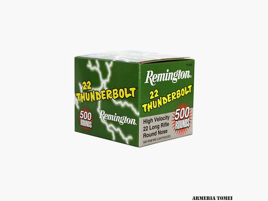 MUNIZIONI – REMINGTON – 22 Thunderbolt® 22 LR (conf. 500pz)
