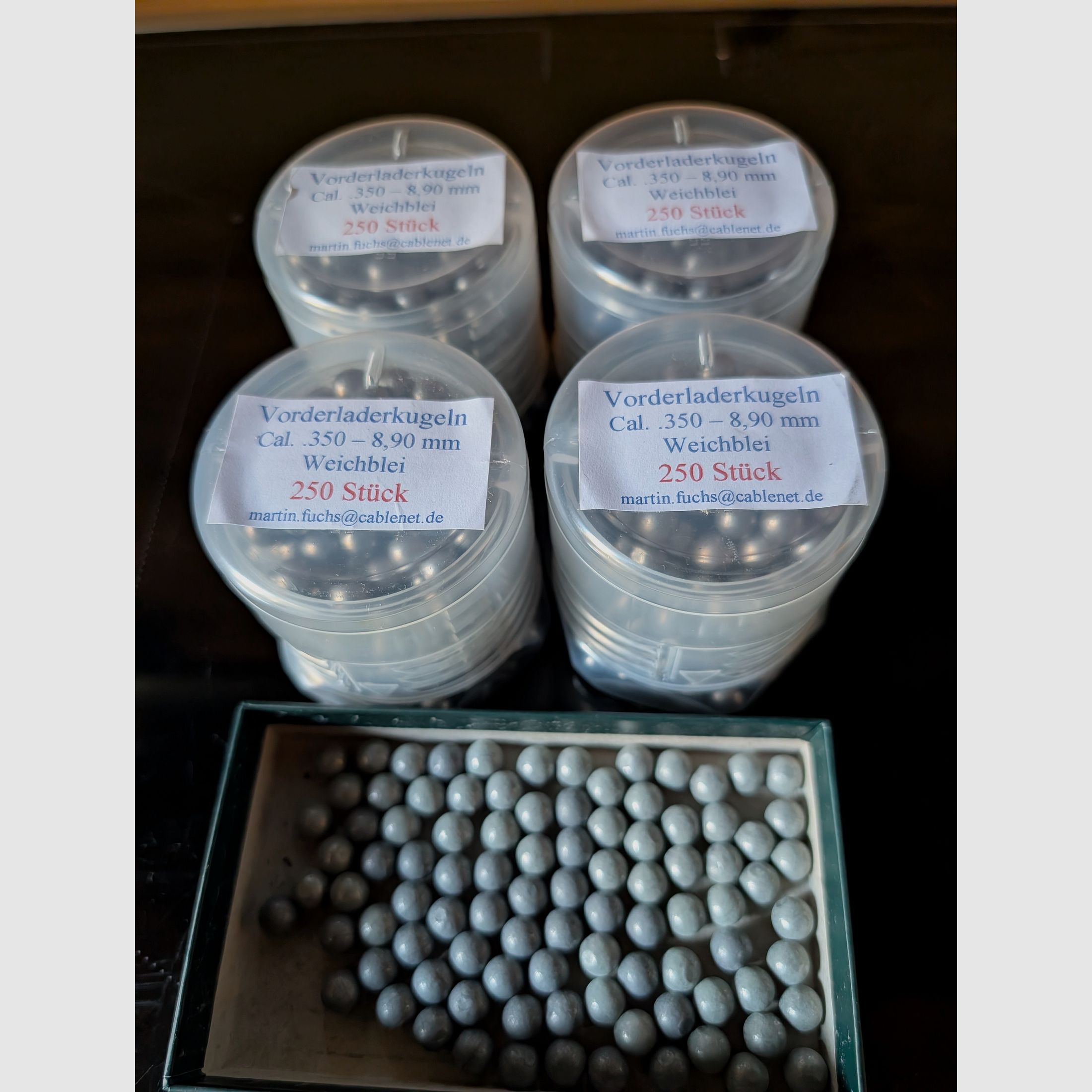 1100 muzzleloader bullets caliber 350 /8.90 mm